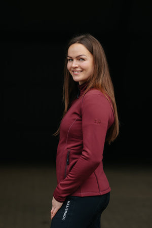 TopReiter Jacke "BYLGJA“ | burgunder