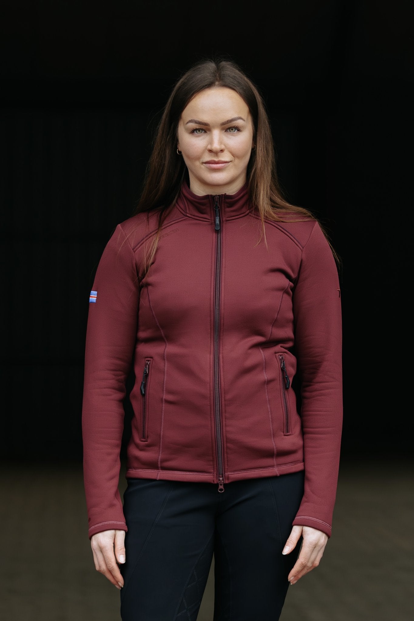 TopReiter Jacke "BYLGJA“ | burgunder