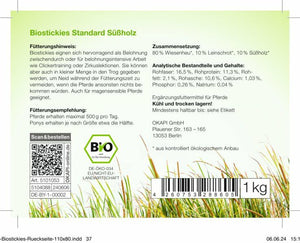 OKAPI Biostickies Süßholz 125g