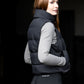 TopReiter Abel Cropped Daunen Weste | schwarz