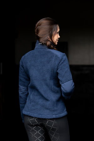 TopReiter Keila Fleece Jacke | dunkelblau