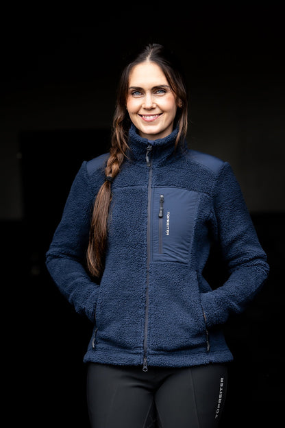 TopReiter Keila Fleece Jacke | dunkelblau