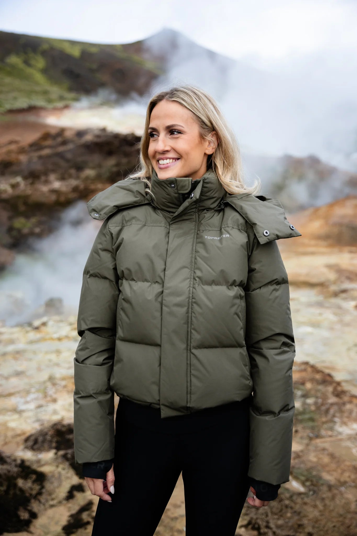 TopReiter "Assa" Pufferjacke | moosgrün