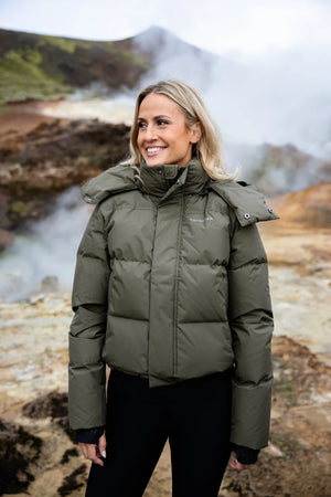 TopReiter "Assa" Pufferjacke | moosgrün